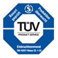 TÜV zertifiziert